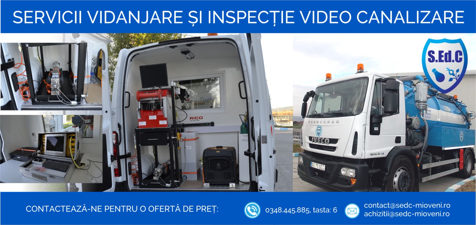 serviciu Inspecții și Vidanjări Profesionale